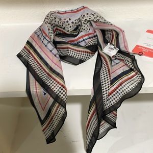 NWT | CAbi 5948 Can Do Silk Scarf